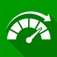 A green background with an arrow pointing to the right.